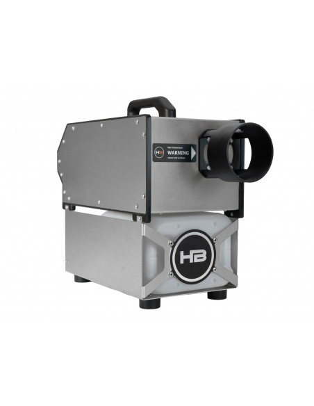 HAZEBASE ultimate fog machine 3300W IP64 DMX with 2 sec. head-up time