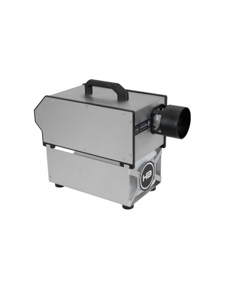 HAZEBASE ultimate fog machine 3300W IP64 DMX with 2 sec. head-up time