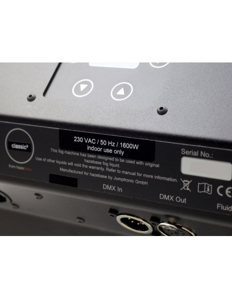 HAZEBASE classic² Standard Smoke Machine 1600W 230V/50 Hz