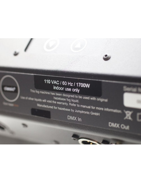 HAZEBASE classic² Standard Smoke Machine 1600W 230V/50 Hz