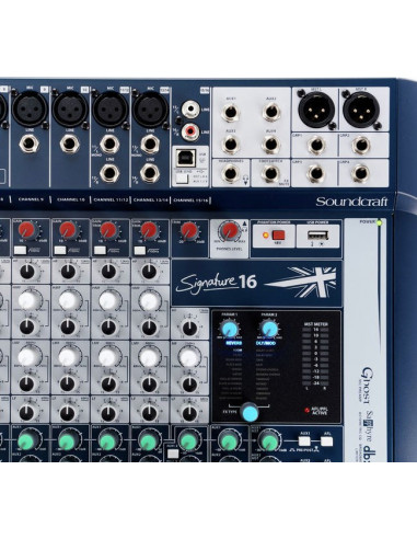 Mesa de Mistura SOUNDCRAFT Signature 16