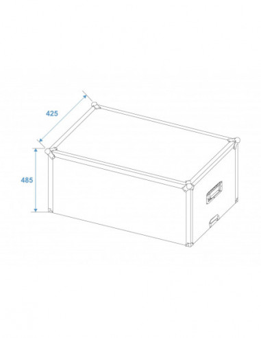 ROADINGER Flightcase ICE-100/ICE-101