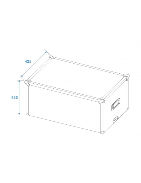 ROADINGER Flightcase ICE-100/ICE-101