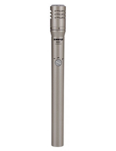 SHURE SM81 Microfone de Condensador