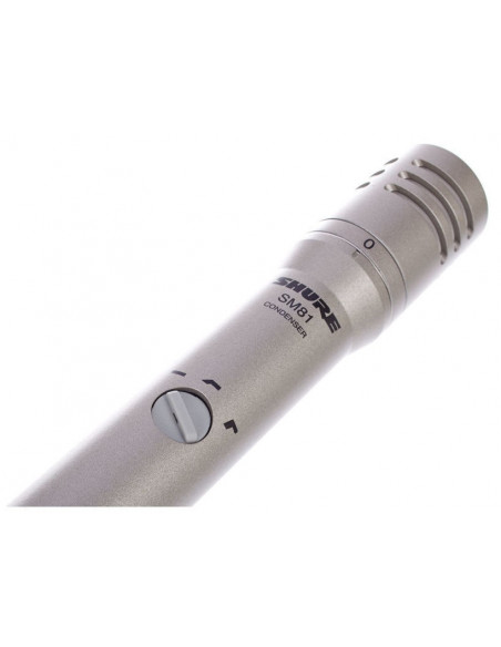 SHURE SM81 Microfone de Condensador