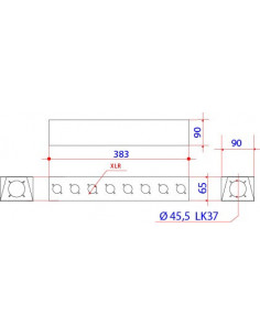 Caixa Palco Stagebox para 12 XLR 2
