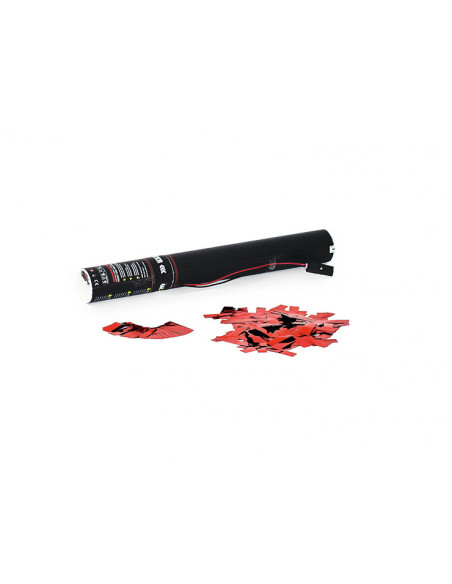 TCM FX Electric Confetti Cannon 50cm, red metallic