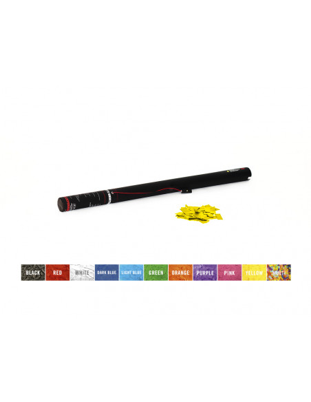 TCM FX Electric Confetti Cannon 80cm, yellow