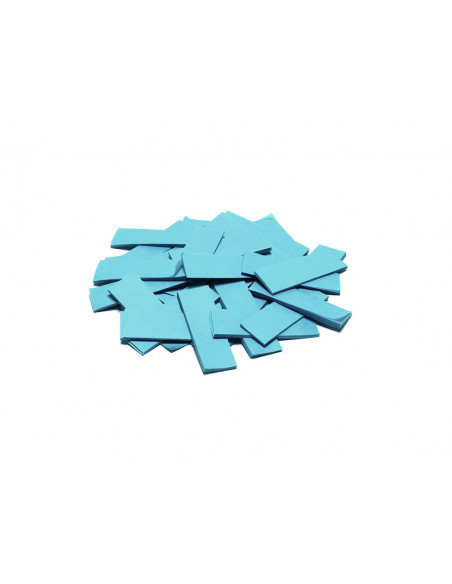 TCM FX Slowfall Confetti rectangular 55x18mm, light blue, 1kg