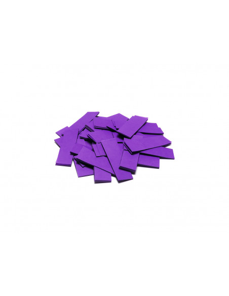 TCM FX Slowfall Confetti rectangular 55x18mm, purple, 1kg