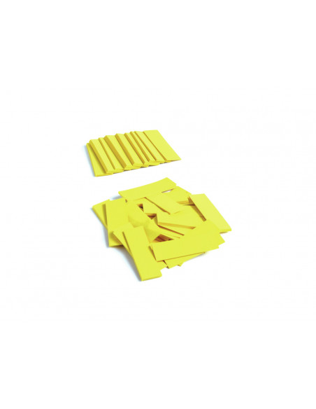 TCM FX Slowfall Confetti rectangular 55x18mm, yellow, 1kg