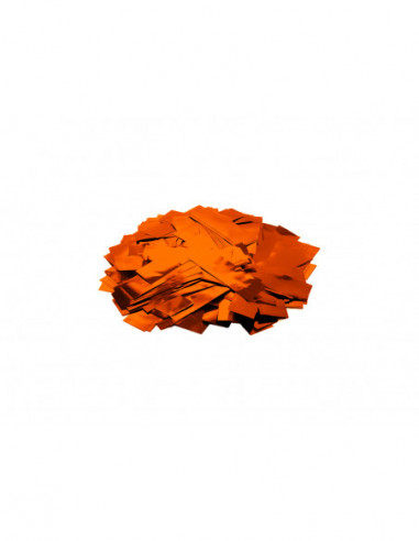 TCM FX Metallic Confetti rectangular 55x18mm, orange, 1kg