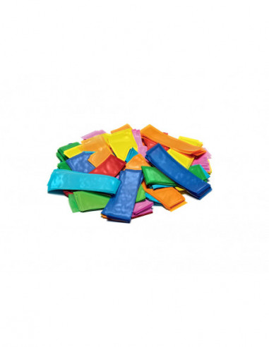 TCM FX Metallic Confetti rectangular 55x18mm, multicolor, 1kg