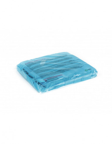 TCM FX Slowfall Confetti rectangular 55x18mm, neon-blue, uv active, 1kg