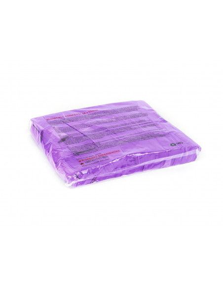 TCM FX Slowfall Confetti rectangular 55x18mm, neon-purple, uv active, 1kg