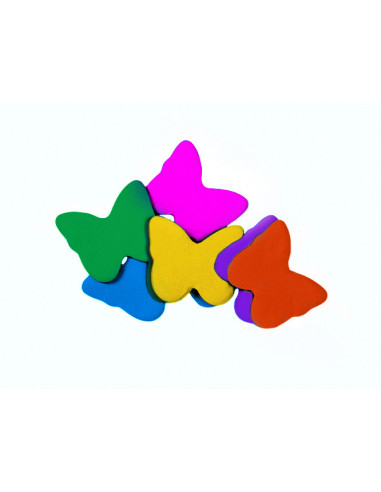 TCM FX Slowfall Confetti Butterflies 55x55mm, multicolor, 1kg