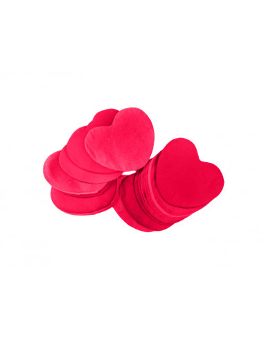 TCM FX Slowfall Confetti Hearts 55x55mm, red, 1kg