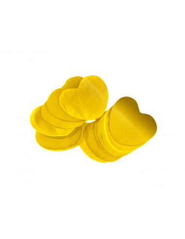TCM FX Metallic Confetti Hearts 55x55mm, gold, 1kg