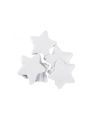 TCM FX Metallic Confetti Stars 55x55mm, silver , 1kg