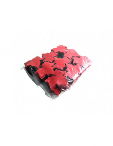 TCM FX Slowfall Confetti Maple Leaves 100x100mm, red, 1kg
