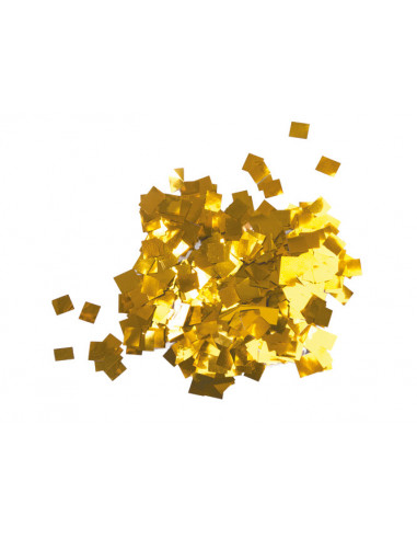 TCM FX Metallic Confetti Raindrops 6x6mm, gold, 1kg