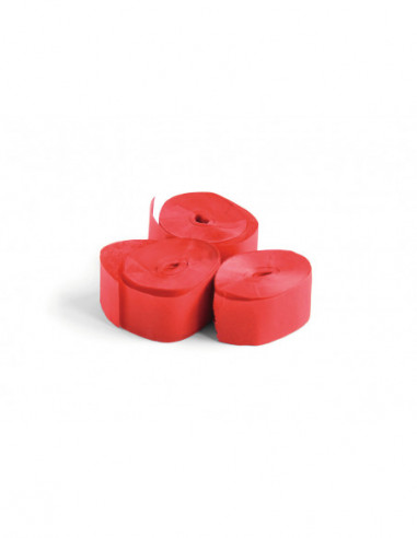 TCM FX Slowfall Streamers 10mx1.5cm, red, 32x