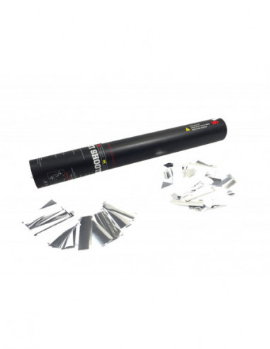 TCM FX Handheld Confetti Cannon 28cm, white/silver