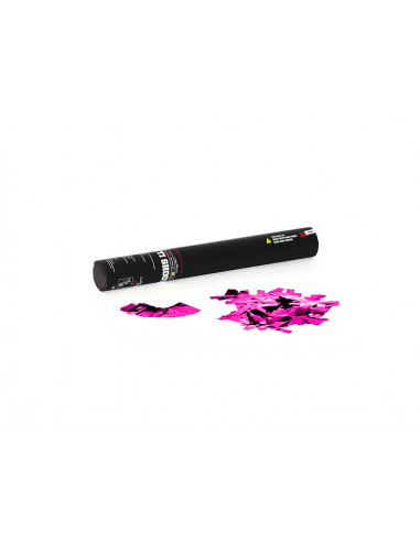 TCM FX Handheld Confetti Cannon 50cm, pink metallic