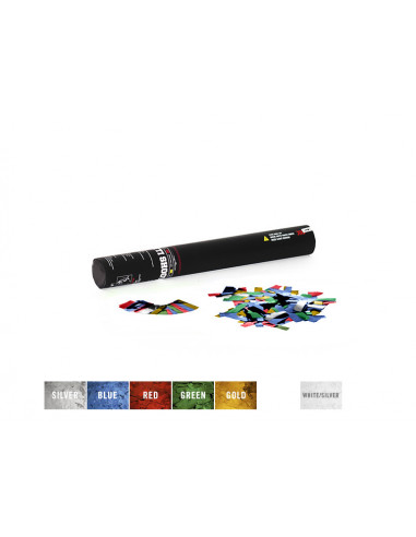 TCM FX Handheld Confetti Cannon 50cm, multicolor metallic