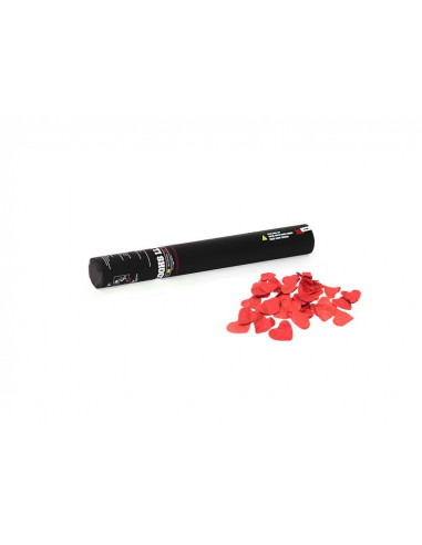 TCM FX Handheld Confetti Cannon 50cm, red hearts