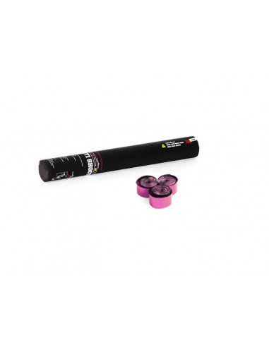 TCM FX Handheld Streamer Cannon 50cm, pink metallic