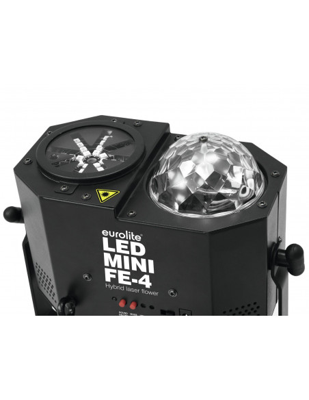 EUROLITE LED Mini FE-4 Hybrid Laser Flower