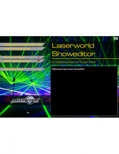 LASERWORLD ShowNET incl. Showeditor... LASERWORLD ShowNET incl. Showeditor...