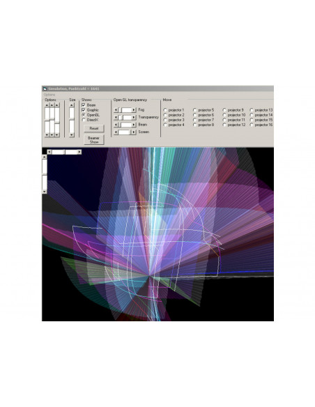 LASERWORLD ShowNET incl. Showeditor Lasershow Software