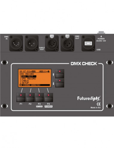 FUTURELIGHT DMX-Check, tester in case