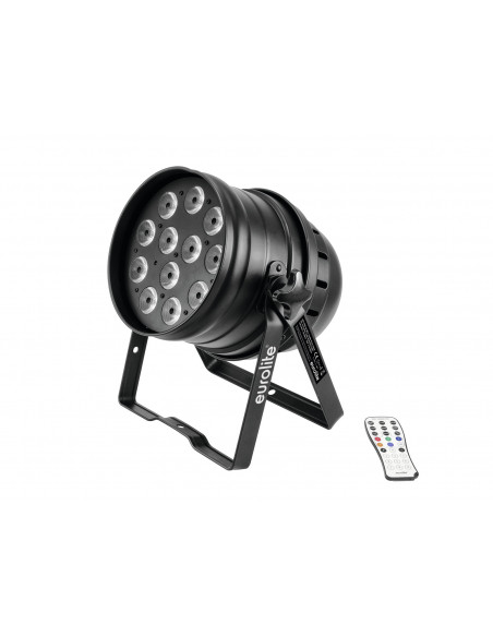 EUROLITE LED PAR-64 QCL 12x8W floor bl