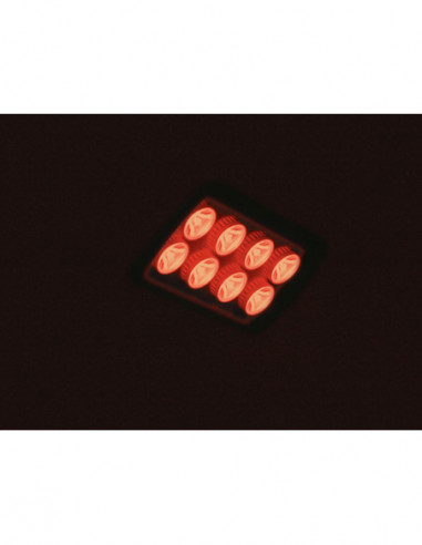EUROLITE LED IP FL-8 red 30°