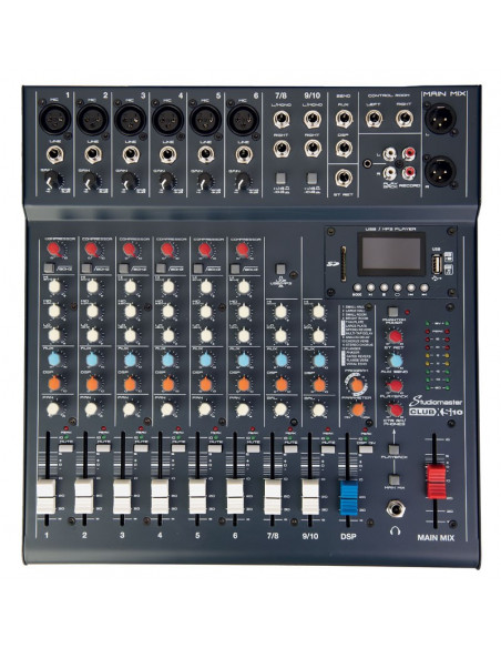 Mesa de Mistura STUDIOMASTER Club XS10