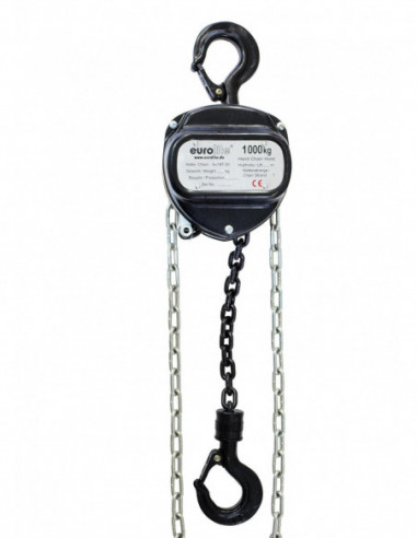 EUROLITE Chain Hoist 6M/1.0T black