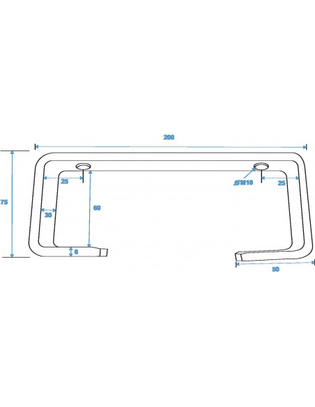 EUROLITE TCH-50/20 C-Clamp silver