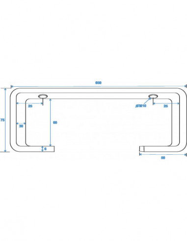 EUROLITE TCH-50/65 C-Clamp silver