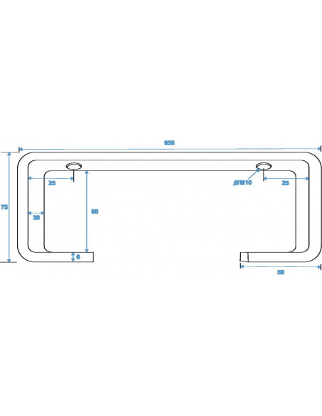 EUROLITE TCH-50/65 C-Clamp silver