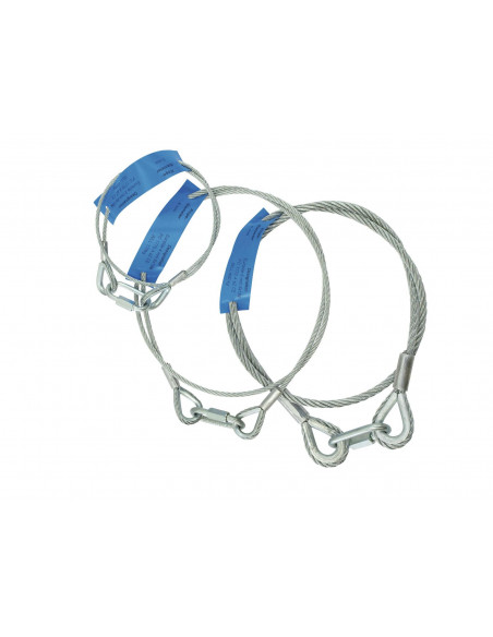 EUROLITE Safety Bond AG-5 3x600mm up to 5kg sil