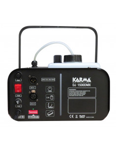 Maquina Fumos 1500W DMX c/ Comando RF 2