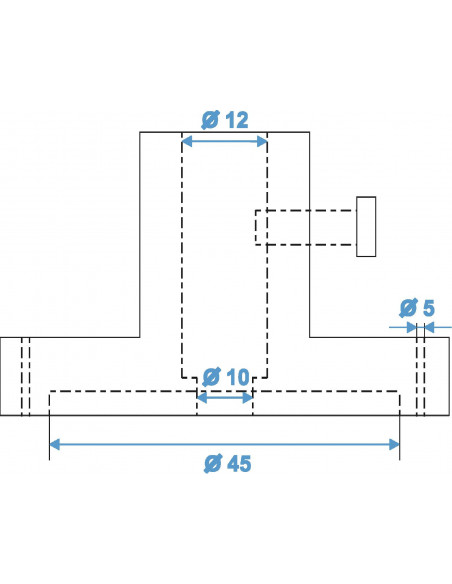 OMNITRONIC Holder Type B f. Table-Microphone Arm bk