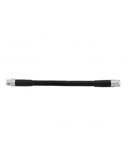 OMNITRONIC Gooseneck black XLR/XLR, 47cm