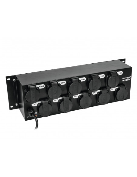 EUROLITE Board 10-ST with 10x Safety-Plug