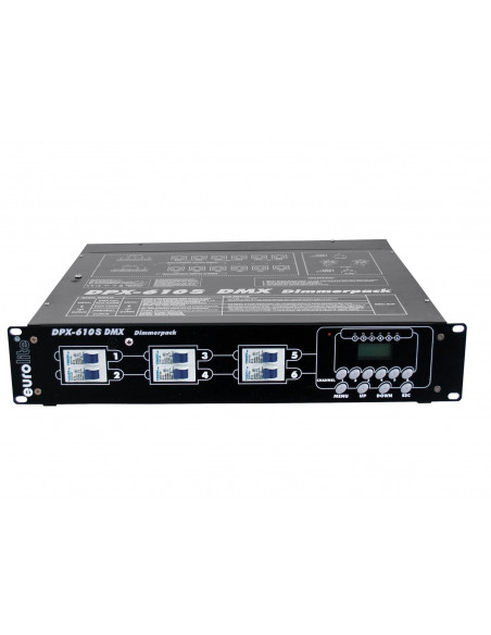 EUROLITE DPX-610 S DMX Dimmer Pack