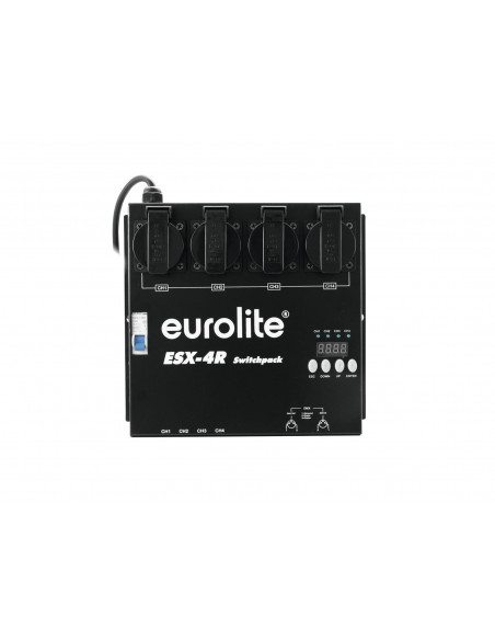 EUROLITE ESX-4R DMX RDM Switch Pack