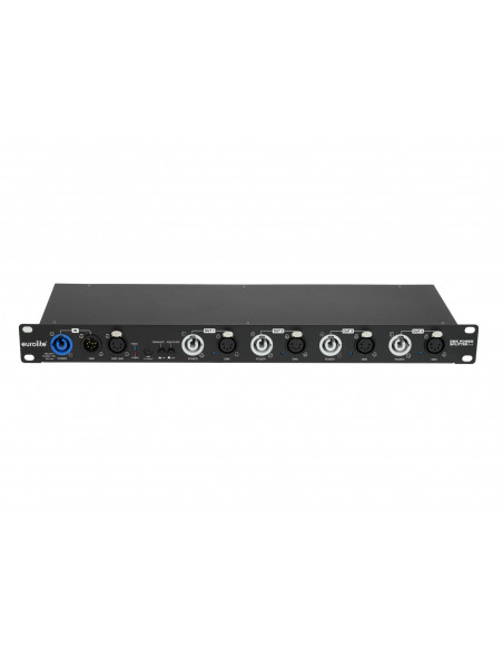 EUROLITE DMX Power Splitter 4x4 5-pin XLR